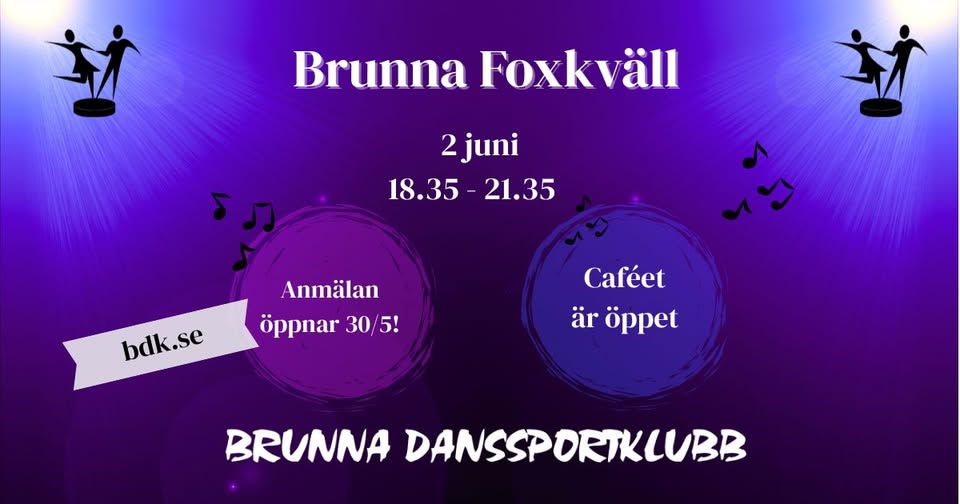 Foxkväll 2 juni
